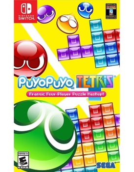 Game - Nintendo Switch Puyo Puyo Tetris Book
