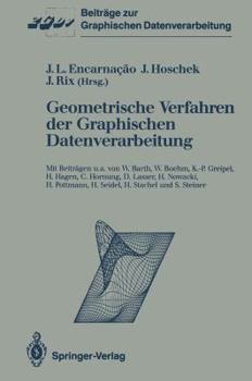 Paperback Geometrische Verfahren Der Graphischen Datenverarbeitung [German] Book
