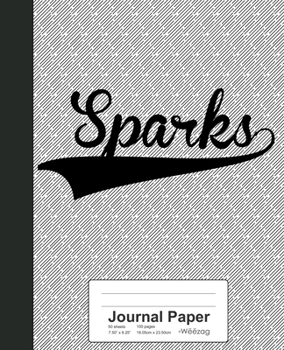 Paperback Journal Paper: SPARKS Notebook Book