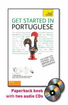 Paperback Get Started in Portuguese with Two Audio CDs: A Teach Yourself Guide Book