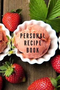 Paperback Personal Recipe Book