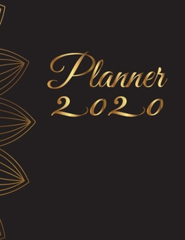 F4 2020 Planner Simple and Sophisticated Cover: Daily Weekly Monthly Planner Yearly Agenda 8.5 x 11’’ | 160 pages for Academic Agenda Schedule ... Planning and Organizing Your Home or Office