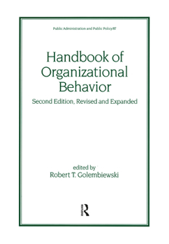 Hardcover Handbook of Organizational Behavior Book