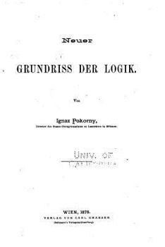 Paperback Neuer Grundris der Logik [German] Book