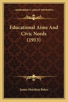 Educational Aims And Civic Needs