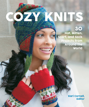 Paperback Cozy Knits: 30 Hat, Mitten, Scarf and Sock Projects from Around the World Book