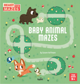 Paperback Ready for Mazes: Baby Animal Mazes Book