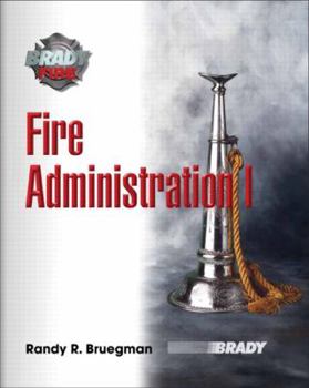 Hardcover Fire Administration I Book