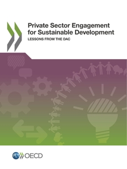 Paperback Private Sector Engagement for Sustainable Development: Lessons from the DAC Book