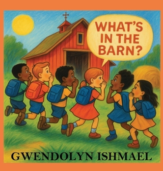 Hardcover What's in the Barn? [Large Print] Book