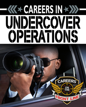 Paperback Careers in Undercover Operations Book