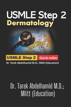 Paperback USMLE Step 2 Dermatology Book