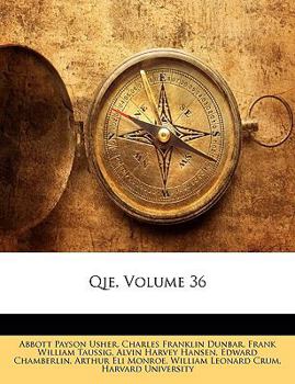 Paperback Qje, Volume 36 Book