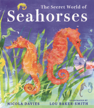 Library Binding Secret World of Seahorses Book