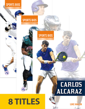 Paperback Sports Bios (Set of 8) Book