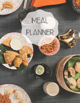 Meal Planner: Track and plan your food weekly, contains shopping list