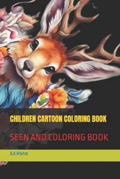 Paperback Children Cartoon Coloring Book: Seen and Coloring Book