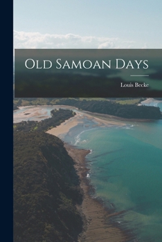 Paperback Old Samoan Days Book