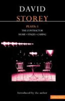 Paperback Storey Plays: 1: The Contractor; Home; Stages; Caring Book