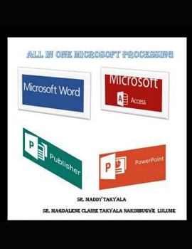 Paperback All in One Microsoft Processing Book