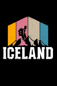 Paperback Iceland: 110 Pages Notebook/Journal Book