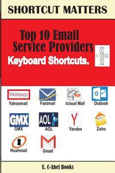 Paperback Top 10 Email Service Providers Keyboard Shortcuts Book