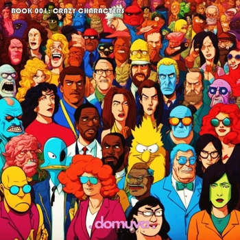 Book 001 - CRAZY CHARACTERS (Domuva Creative Studio)
