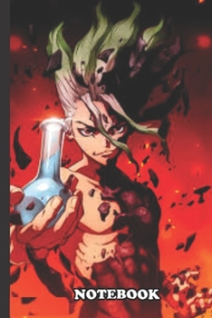Paperback Notebook: Ishigami Senku Dr.stone anime, amazing Journal for Writing, Size 6" x 9", 120 Pages. Book