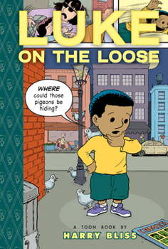 Hardcover Luke on the Loose: Toon Books Level 2 Book