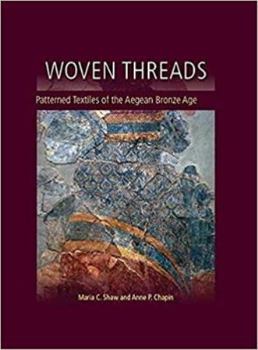 Paperback Woven Threads: Patterned Textiles of the Aegean Bronze Age Book