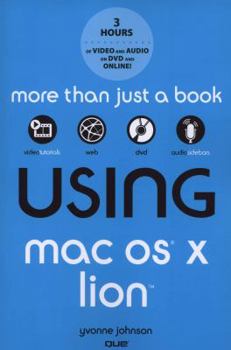 Paperback Using Mac OS X Lion [With DVD] Book