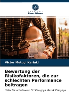 Paperback Bewertung der Risikofaktoren, die zur schlechten Performance beitragen [German] Book