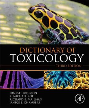 Hardcover Dictionary of Toxicology Book