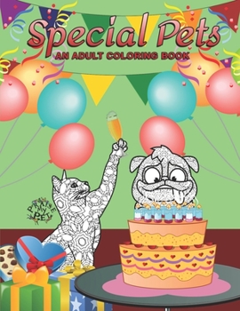 Paperback Special Pets: Adult Coloring Book