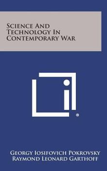 Hardcover Science and Technology in Contemporary War Book