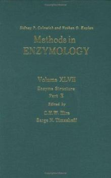 Hardcover Enzyme Structure, Part E: Volume 47 Book