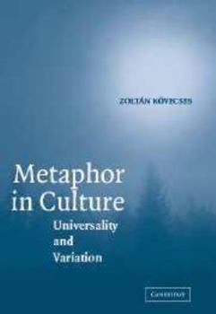 Printed Access Code Metaphor in Culture: Universality and Variation Book