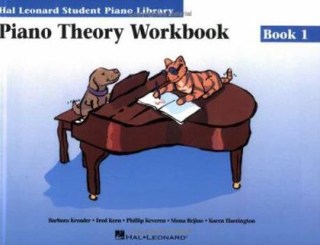 Paperback Piano Theory Workbook Book 1: Hal Leonard Student Piano Library Book