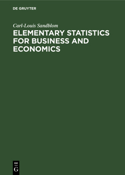 Hardcover Elementary Statistics for Business and Economics Book