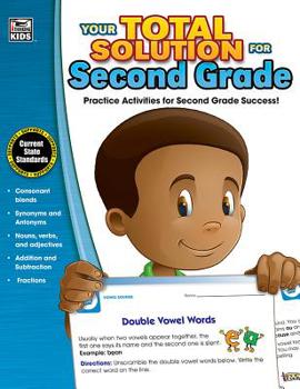 Paperback Your Total Solution for Second Grade Workbook Book