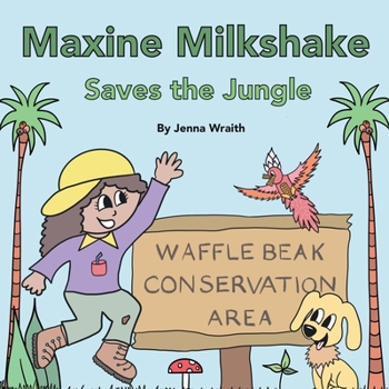 Paperback Maxine Milkshake Saves the Jungle Book