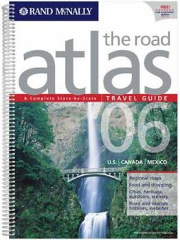 Spiral-bound Rand McNally the Road Atlas & Travel Guide Book