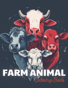 Paperback Farm Animal Mandala Coloring Book: High-Quality and Unique Coloring Pages Book