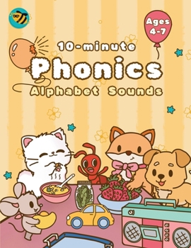 Paperback 10-minute Phonics: for Teaching Alphabet Sounds Book