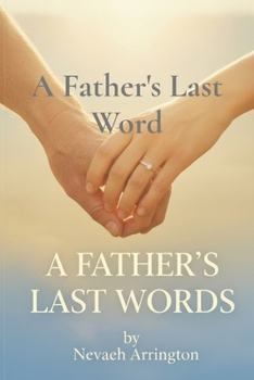 Paperback A Father's Last Word [Large Print] Book
