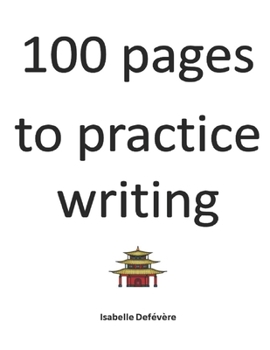 Paperback 100 pages to pratice writing: Magic Chinese with Isa Book