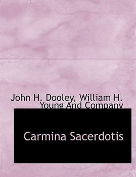 Paperback Carmina Sacerdotis Book