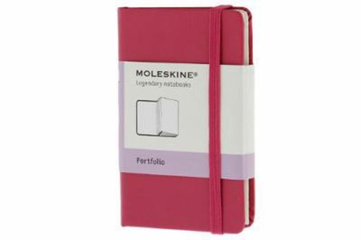 Office Product Moleskine Classic Portfolio, Extra Small, Magenta, Hard Cover (2.5 X 4) Book