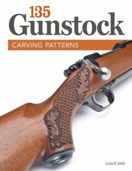 Paperback 135 Gunstock Carving Patterns Book