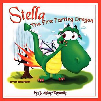 Paperback Stella, the Fire Farting Dragon [Large Print] Book